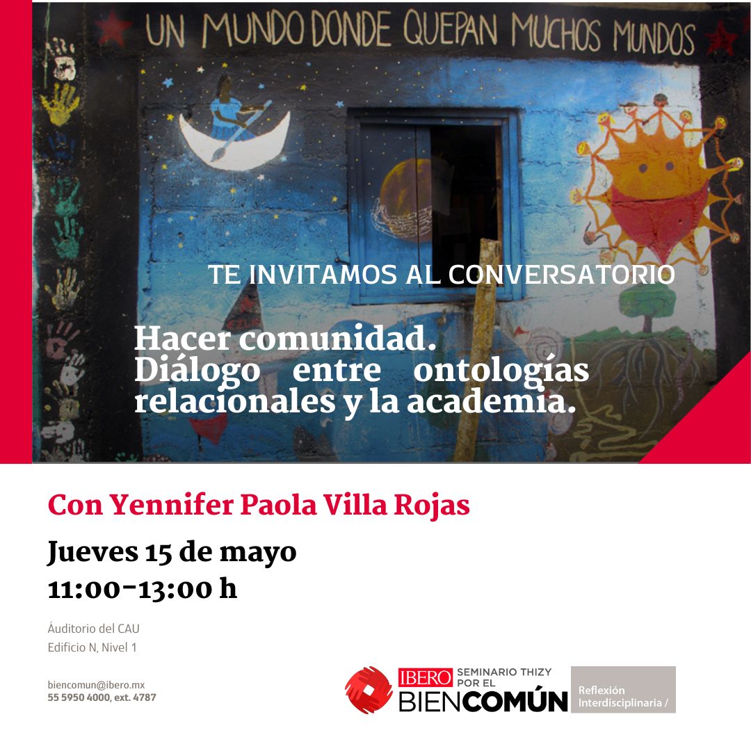 Conversatorio | Hacer comunidad. Diálogo entre ontologías relacionales y la academia