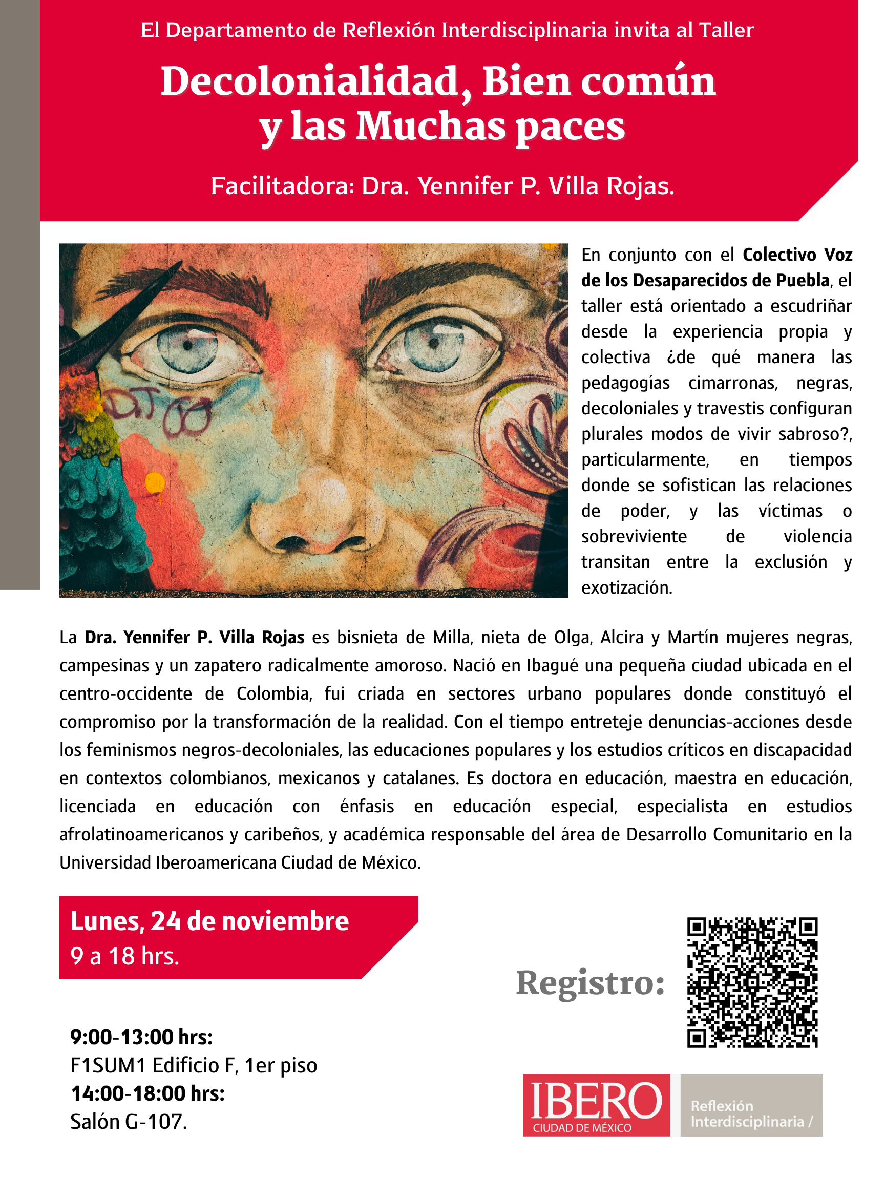 🧩 Taller: “Decolonialidad, Bien común y las Muchas paces”